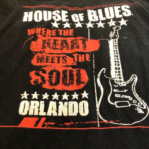 Vintage House of Blues Orlando Tee XL - Picture 4 of 9